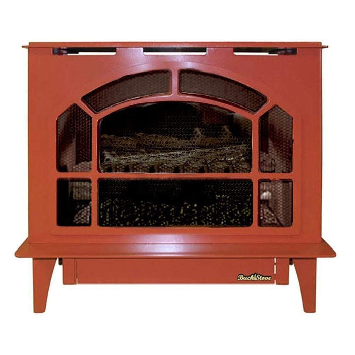 Gas Stove Natural Gas / Terracotta Buck Stove Townsend II Steel Series Gas Stove