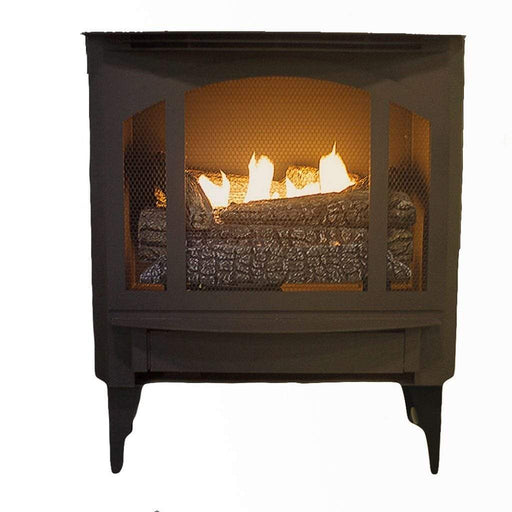Gas Wood Stove Natural Gas Buck Stove Model T-33 Gas Stove with Legs and Blower