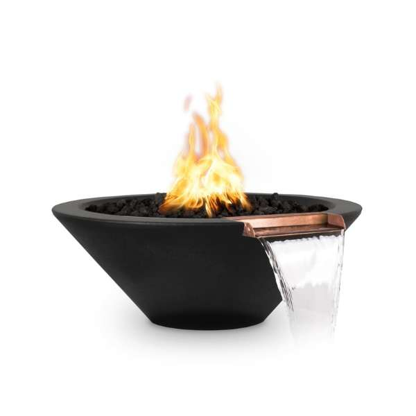 The Outdoor Plus Cazo Concrete Fire & Water Bowl 2