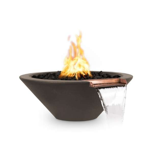 The Outdoor Plus Cazo Concrete Fire & Water Bowl 3