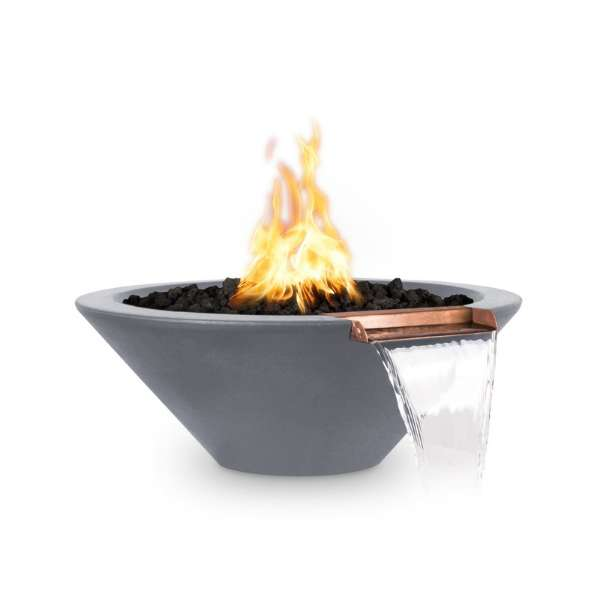 The Outdoor Plus Cazo Concrete Fire & Water Bowl 5