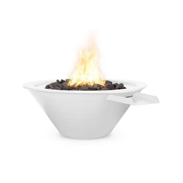 The Outdoor Plus Cazo Powdercoated Steel Fire & Water Bowl