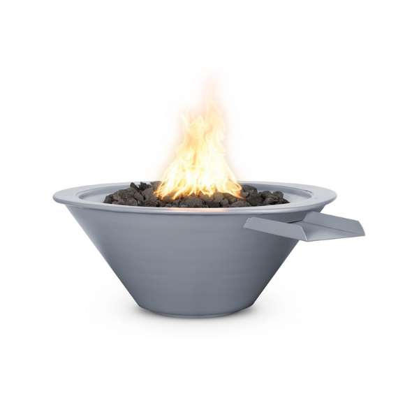 The Outdoor Plus Cazo Powdercoated Steel Fire & Water Bowl 3