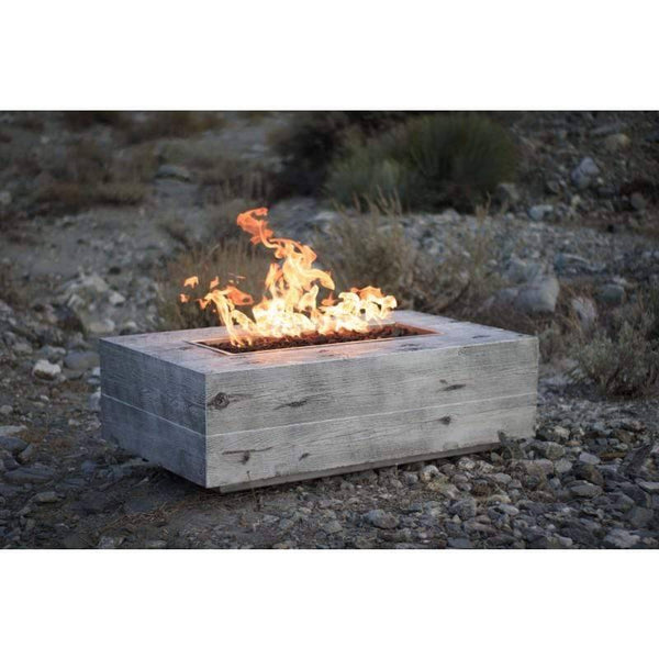 The Outdoor Plus Coronado Wood Grain Fire Pit 5