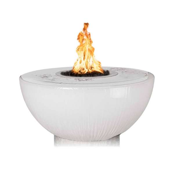 The Outdoor Plus Sedona 360° Concrete Fire & Water Bowl