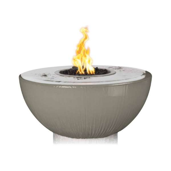 The Outdoor Plus Sedona 360° Concrete Fire & Water Bowl 5