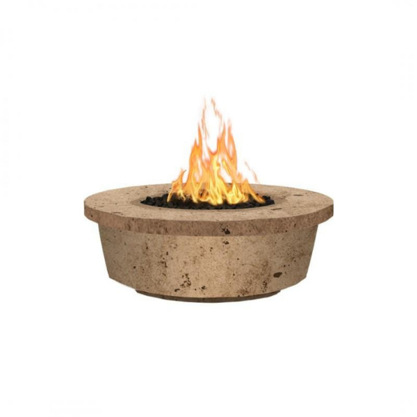     The Outdoor Plus Tempe 48_ Concrete Fire Pit In Rustic Coffee Color