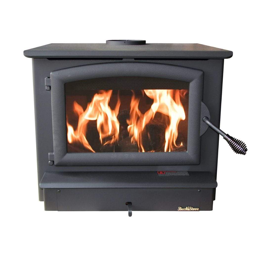 Wood Stove Black Buck Stove Model 74 Non-Catalytic Wood Burning Stove with Door