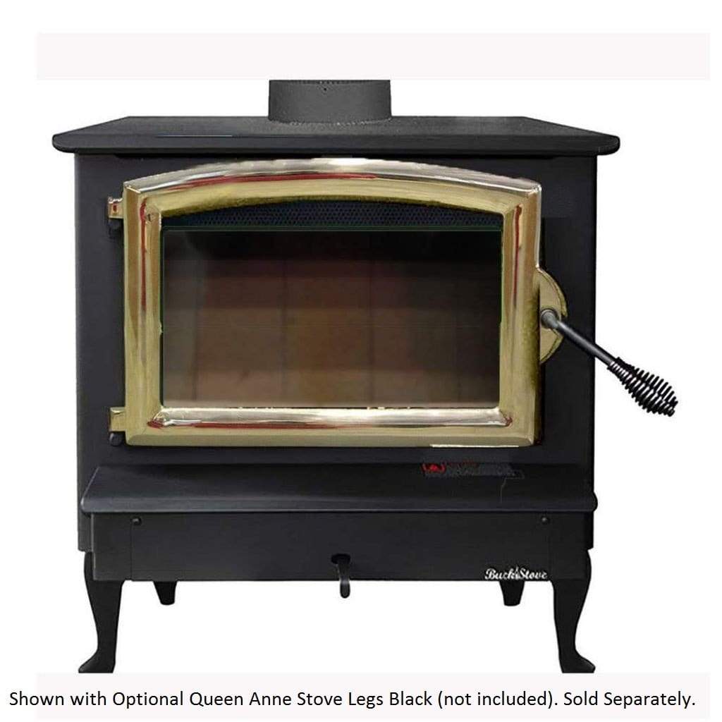 Wood Stove Gold Buck Stove Model 74 Non-Catalytic Wood Burning Stove with Door