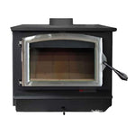 Wood Stove Pewter Buck Stove Model 74 Non-Catalytic Wood Burning Stove with Door 2