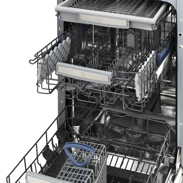 ZLINE 18 in. Top Control Tall Dishwasher in White Matte with 3rd Rack 3