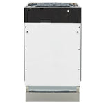 ZLINE 18 in. Top Control Tall Dishwasher in Blue Matte with 3rd Rack 6