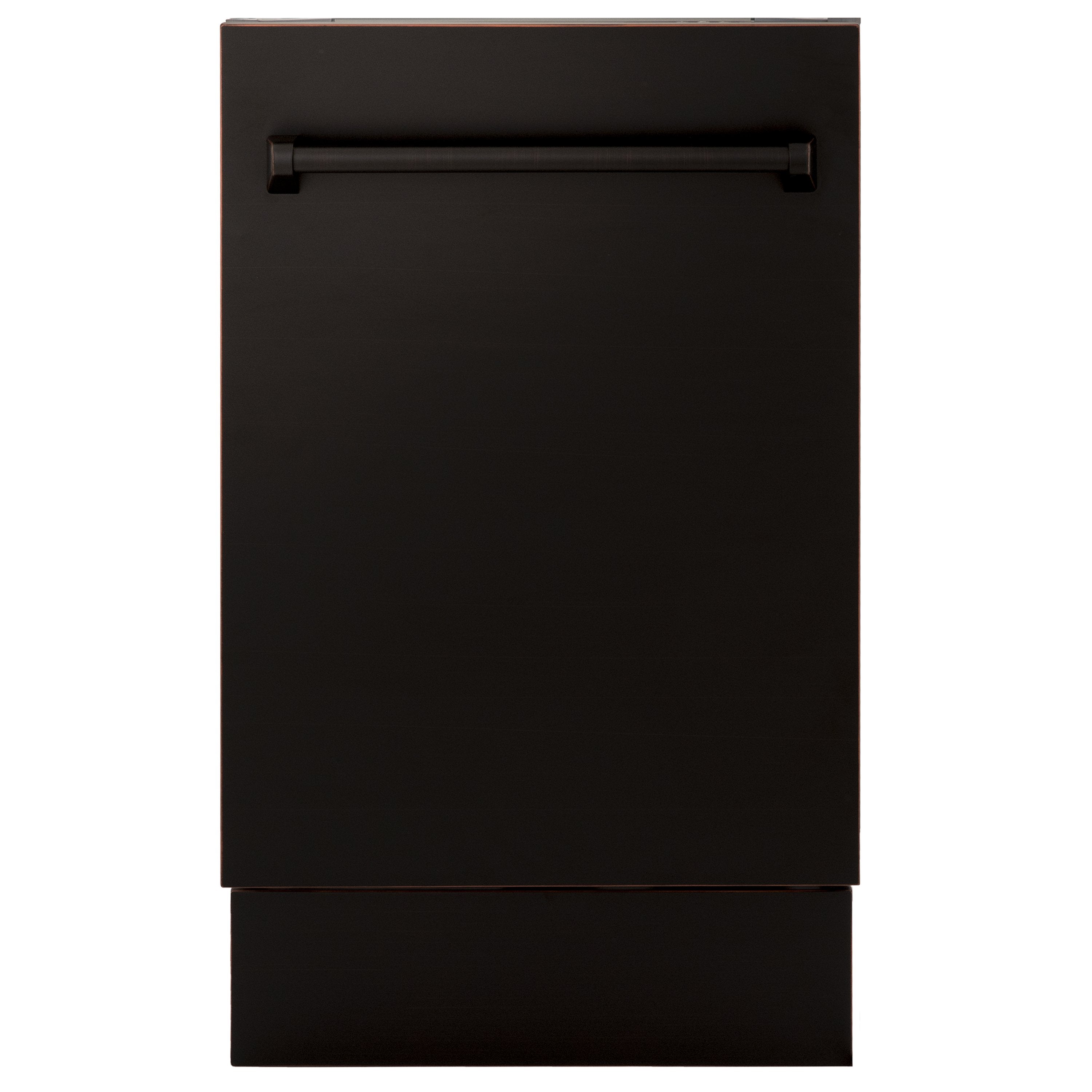 ZLINE 18 in. Top Control Tall Dishwasher in Oil Rubbed Bronze with 3rd Rack 1