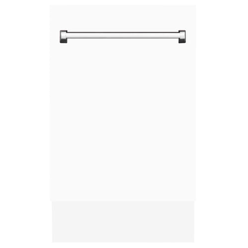 ZLINE 18 in. Top Control Tall Dishwasher in White Matte with 3rd Rack 1