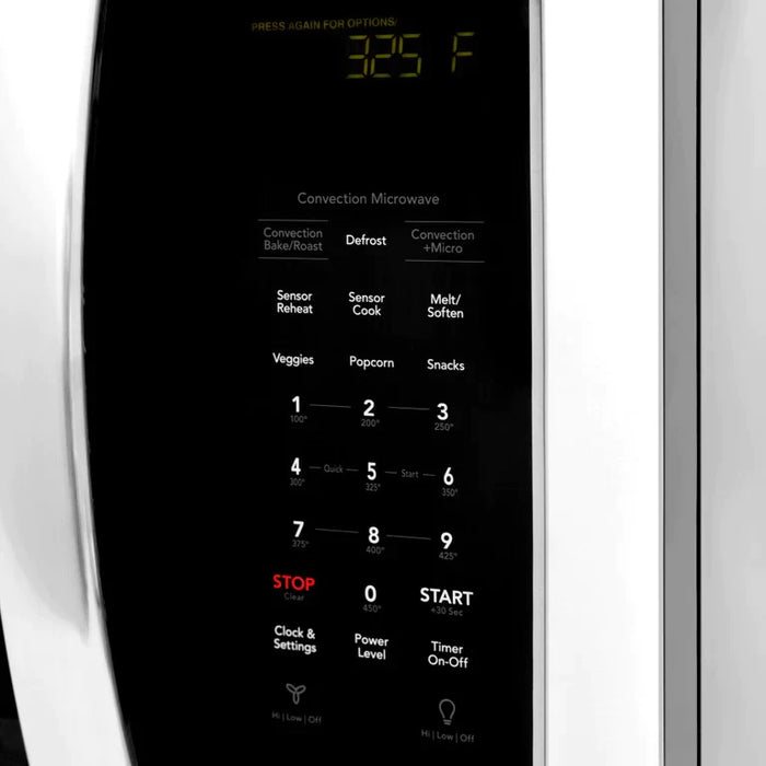 ZLINE Over the Range Convection Microwave Oven in Stainless Steel with Modern Handle and Sensor Cooking