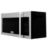 ZLINE Over the Range Convection Microwave Oven in Stainless Steel with Traditional Handle and Sensor Cooking1