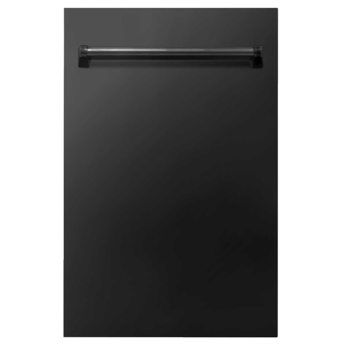 ZLINE 18 in. Top Control Dishwasher in Black Stainless Steel