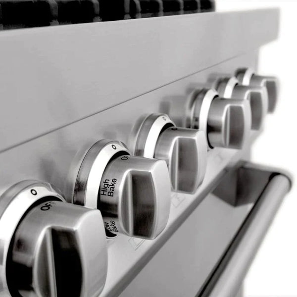 ZLINE 60" Professional Gas Burner/Electric Oven Stainless Steel Range 10