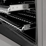 ZLINE 30 in. Professional Gas Burner/Electric Oven in DuraSnow® Stainless with Brass Burners 17