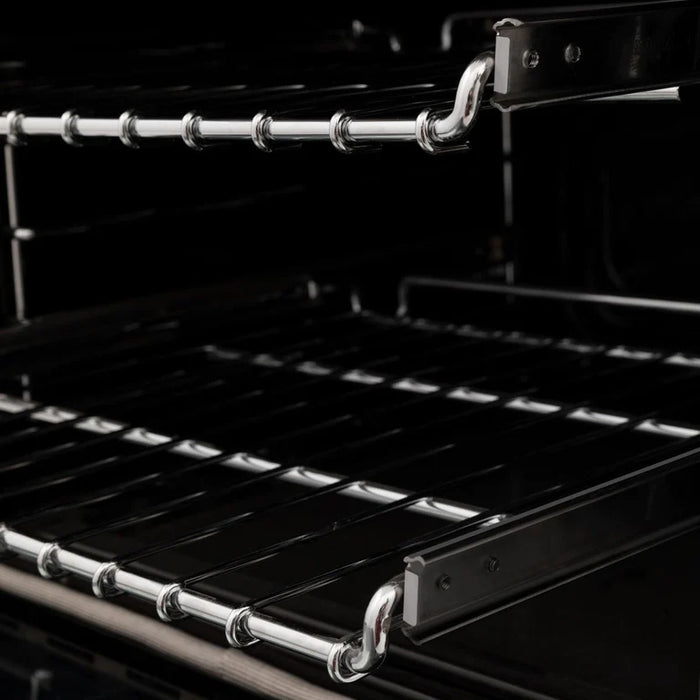 ZLINE 24 in. Professional Gas Burner/Electric Oven Stainless Steel Range with Brass Burners