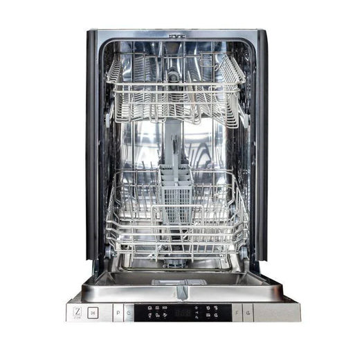 ZLINE 18 in. Top Control Dishwasher in Copper with Stainless Steel Tub 5