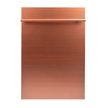 ZLINE 18 in. Top Control Dishwasher in Copper with Stainless Steel Tub1