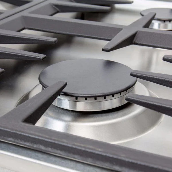 ZLINE 36 in. Stainless Steel Dropin Cooktop with 6 Gas Burners 6